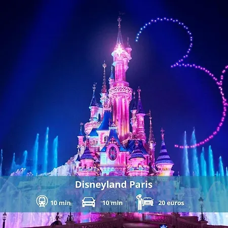 Apartamento Le Petit Bussy, 4 Pers Disneyland Paris 10min