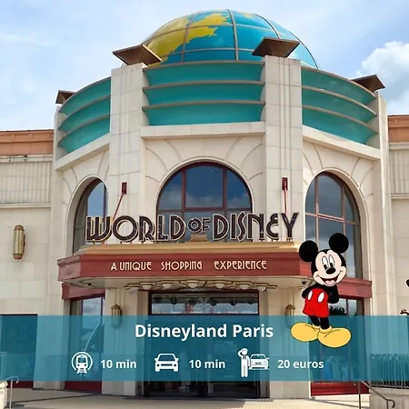 Le Petit Bussy, 4 Pers Disneyland Paris 10min Apartamento